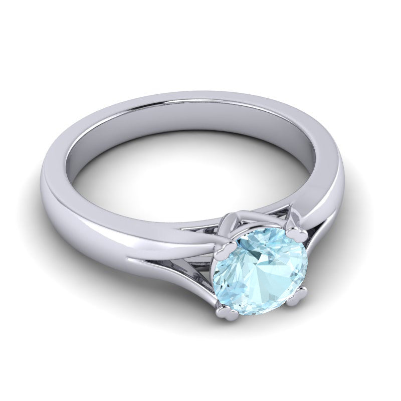 Fulfilling Ring (Aquamarine)