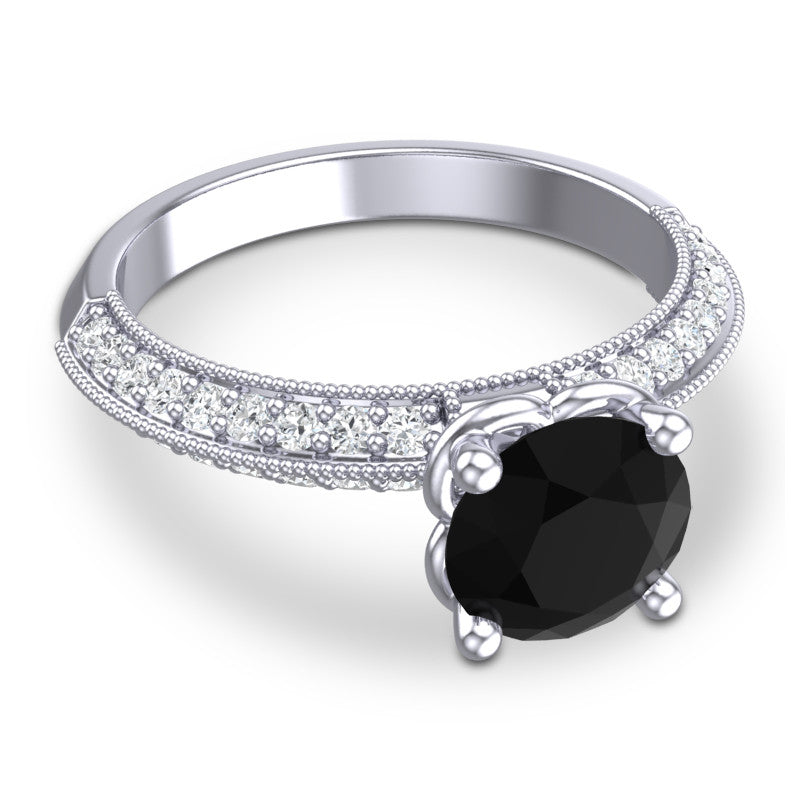 Rivers Wild Ring (Black Onyx)