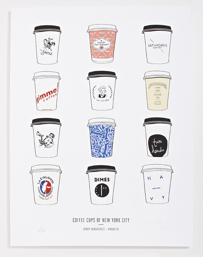 Coffee Cups of New York City