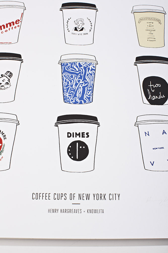 Coffee Cups of New York City